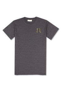 Simply Southern Plus Size Multi Camo Bow T-Shirt for Women in Grey
