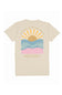 Simply Southern Youth New Patch Sunrise T-Shirt for Girls in Wisp
