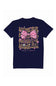 Simply Southern Plus Size Pink Bow Nurse T-Shirt for Women in Navy