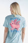 Simply Southern Women's Tees Anything is Possible T-shirt for Women in Ice Blue