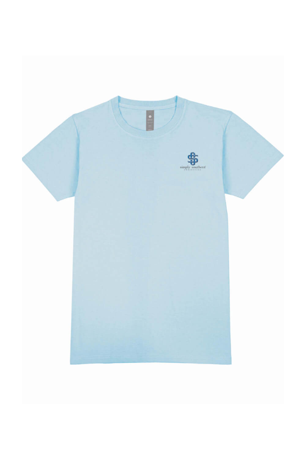 Simply Southern Women's Tees Anything is Possible T-shirt for Women in Ice Blue