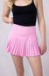 Womens Simply Southern Pleated Skort for Women in Blush