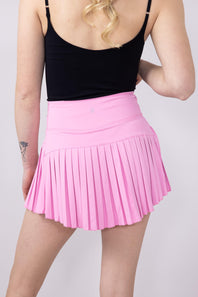 Womens Simply Southern Pleated Skort for Women in Blush