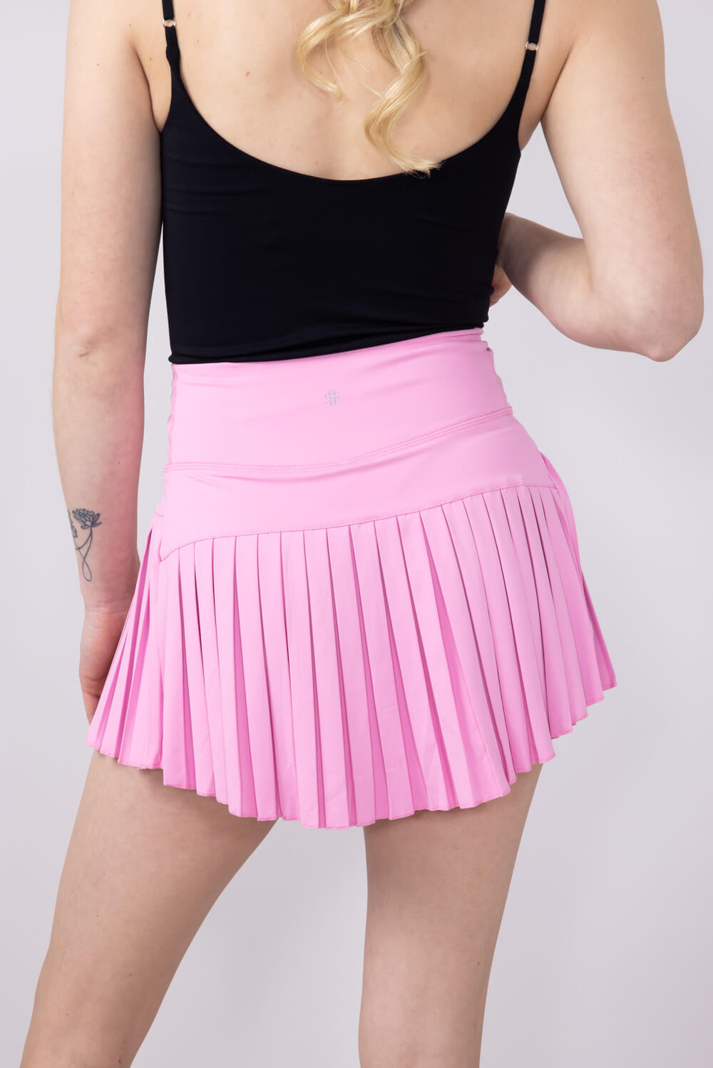 Womens Simply Southern Pleated Skort for Women in Blush