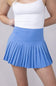 Womens Simply Southern Pleated Skort for Women in Pool Blue