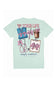 Simply Southern Plus Size Living The Scrub Life T-Shirt for Women in Mint
