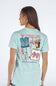  Simply Southern Living The Scrub Life T-Shirt for Women in Mint