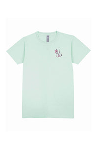 Simply Southern Living The Scrub Life T-Shirt for Women in Mint