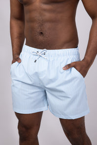 Mens Simply Southern Seer 5.5” Shorts for Men in Blue