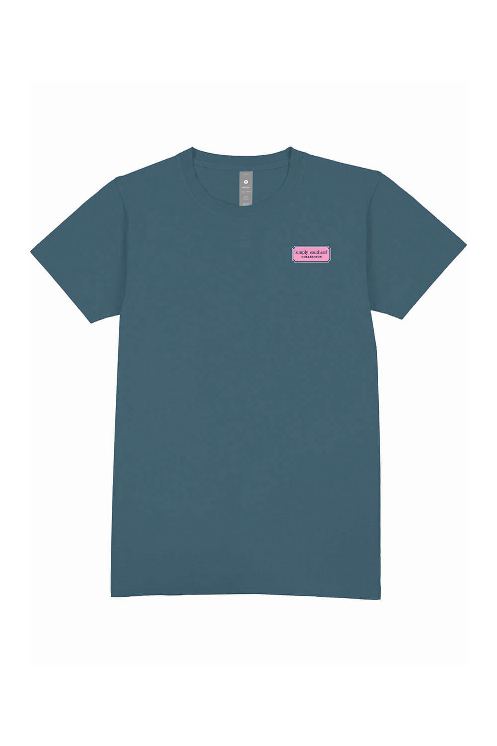 Simply Southern Shell Cross T-Shirt for Women in Comet Blue