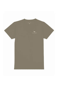 Men's Simply Southern Camo Dog T-Shirt for Men in Brown