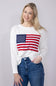 Women's Simply Southern USA Sweater for Women in Ivory