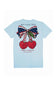 Girls Simply Southern Youth Land Of Liberty T-Shirt for Girls in Ice