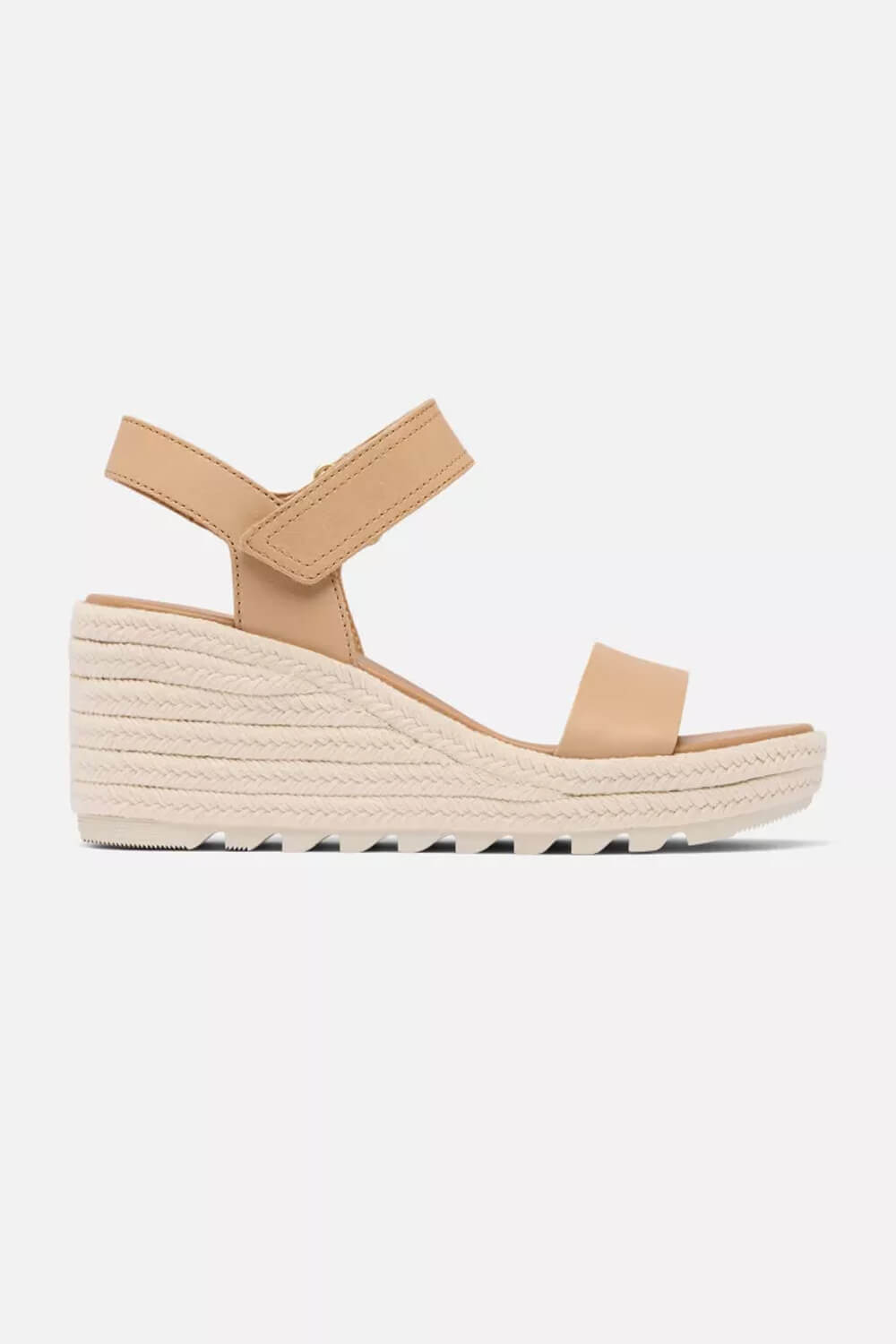 Sorel Cameron Flatform Wedge Sandals for Women in Beige
