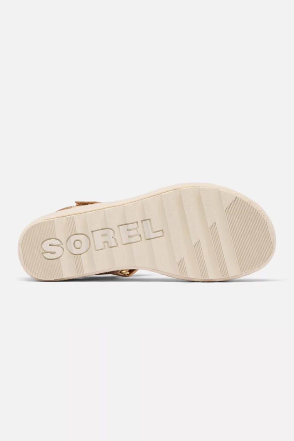 Sorel Cameron Flatform Wedge Sandals for Women in Beige