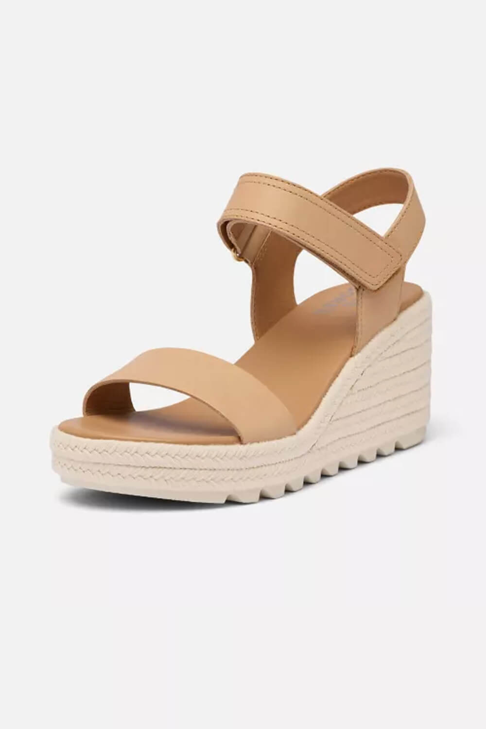 Sorel Cameron Flatform Wedge Sandals for Women in Beige