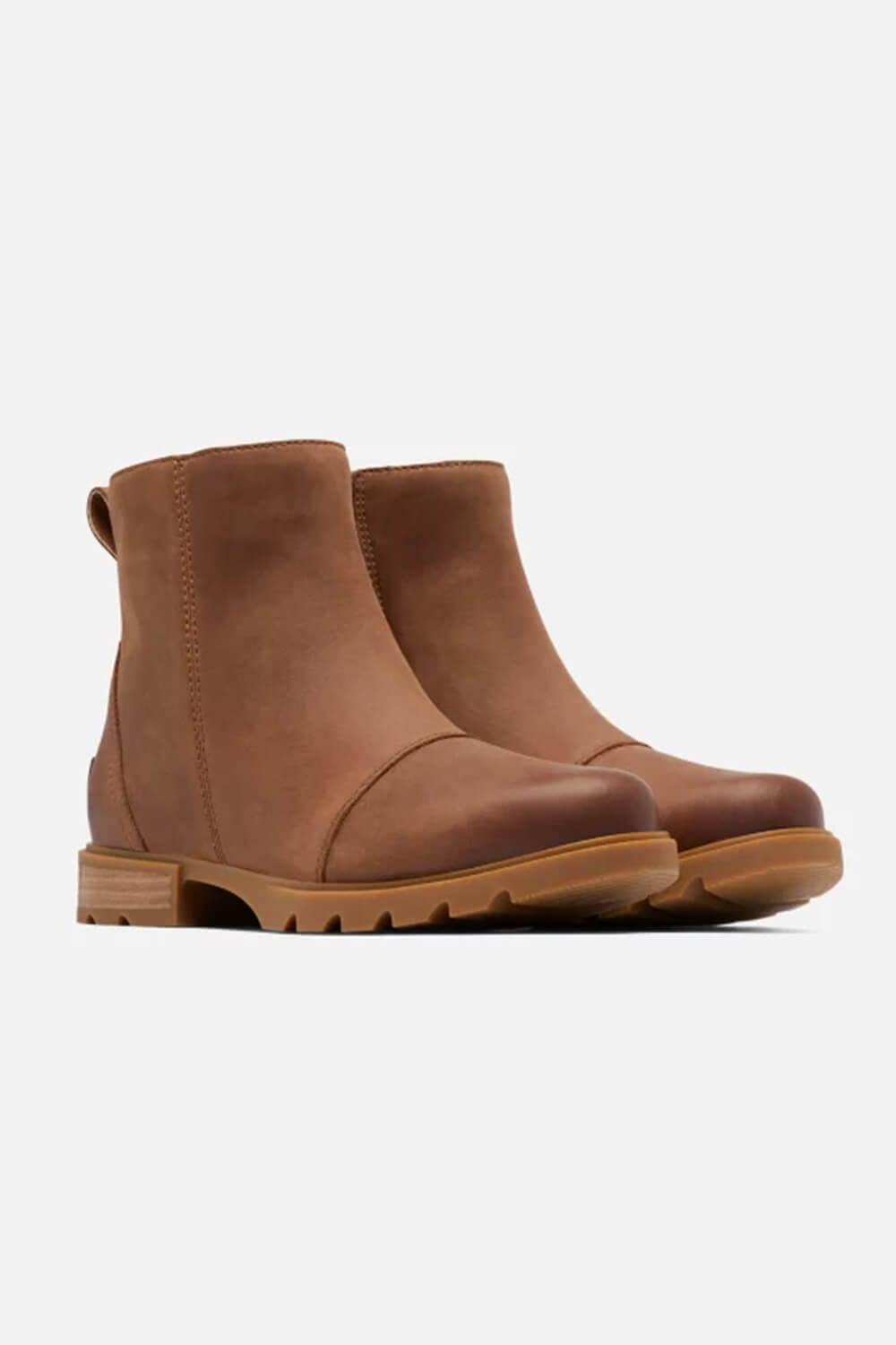 Sorel Emelie Zip Booties for Women in Velvet Tan