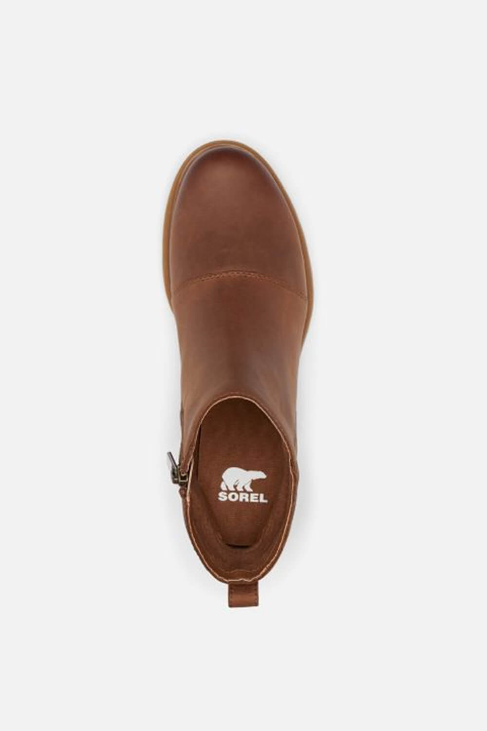 Sorel Emelie Zip Booties for Women in Velvet Tan