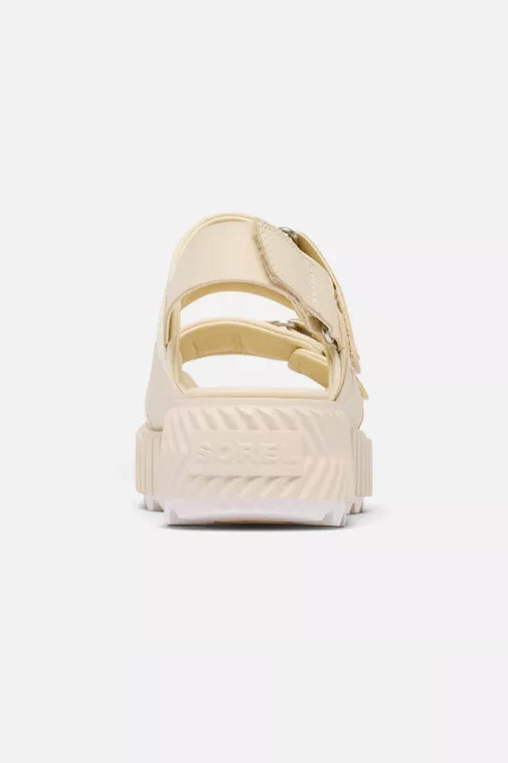 Sorel Ona Ave Multistrap Mid Sandals for Women in Chalk | 2113181-191