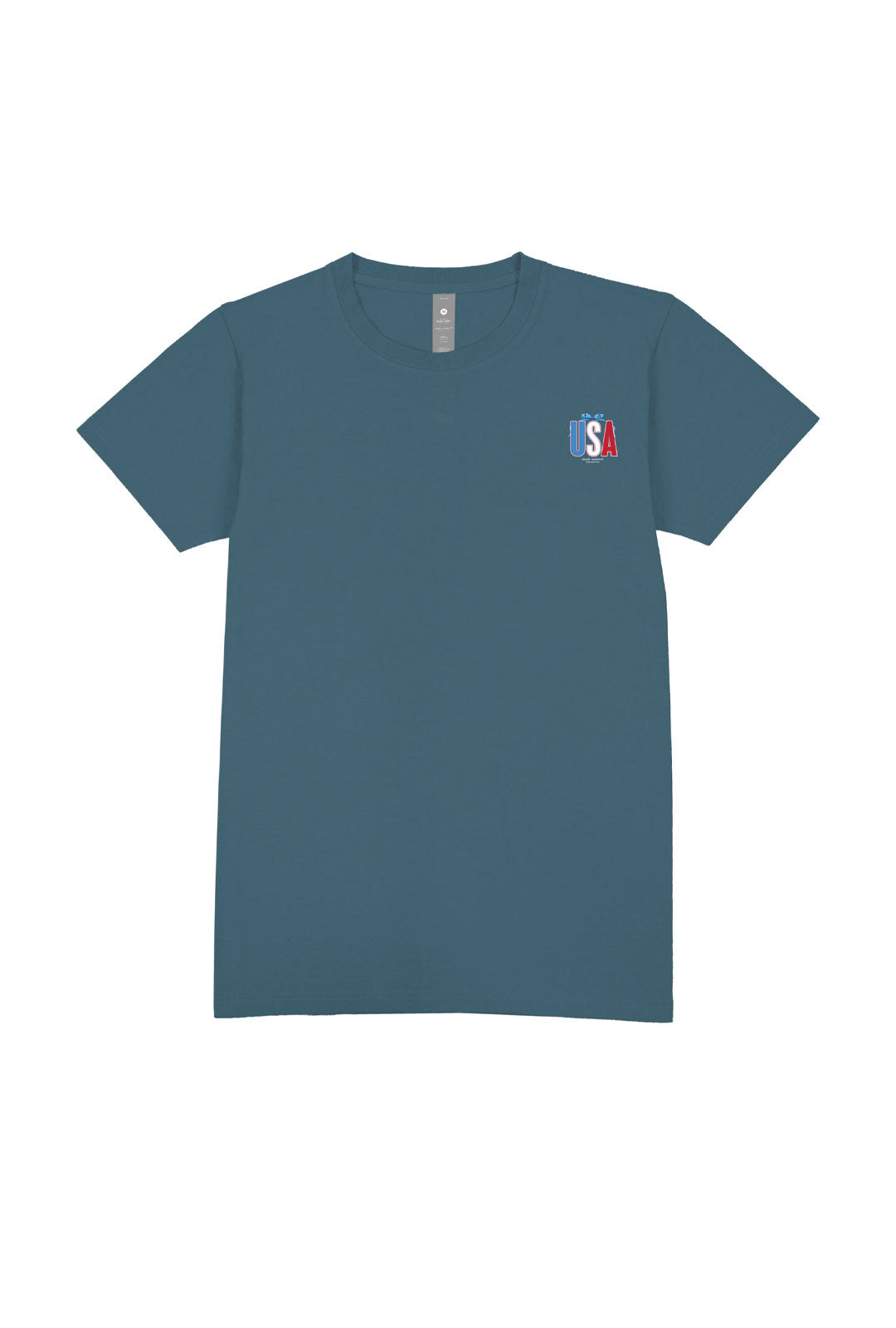 Simply Southern Youth USA Lace T-Shirt for Girls in Comet Blue 