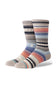 Stance Current Crew Socks for Men in String Grey