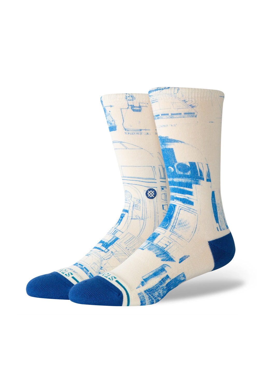 Stance R2 D2 Crew Socks in Canvas