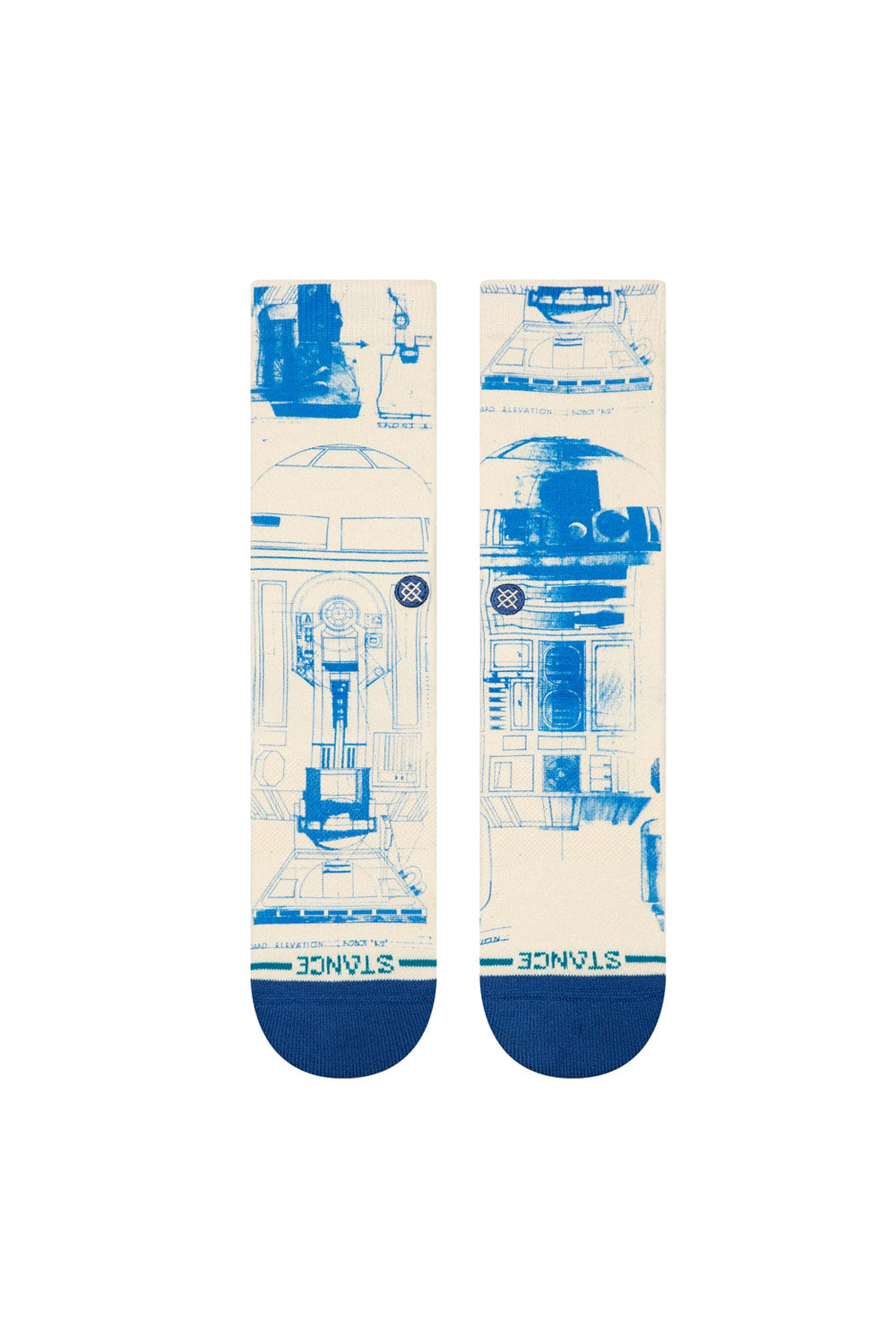 Stance R2 D2 Crew Socks in Canvas