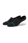 Stance Icon No Show Socks for Men in Black