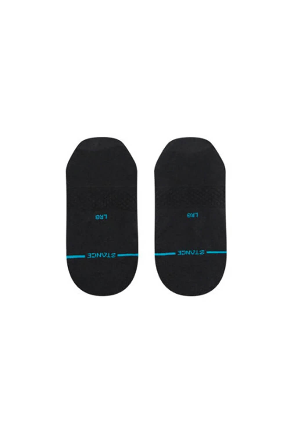 Stance Icon No Show Socks for Men in Black