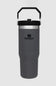 Stanley 30oz IceFlow Flip Straw Tumbler in Charcoal
