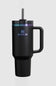 Stanley Quencher H2.0 FlowState 40oz Travel Tumbler in Black Chroma