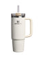 Stanley Quencher H2.0 Fluted 30 oz Tumbler in Cream Gloss