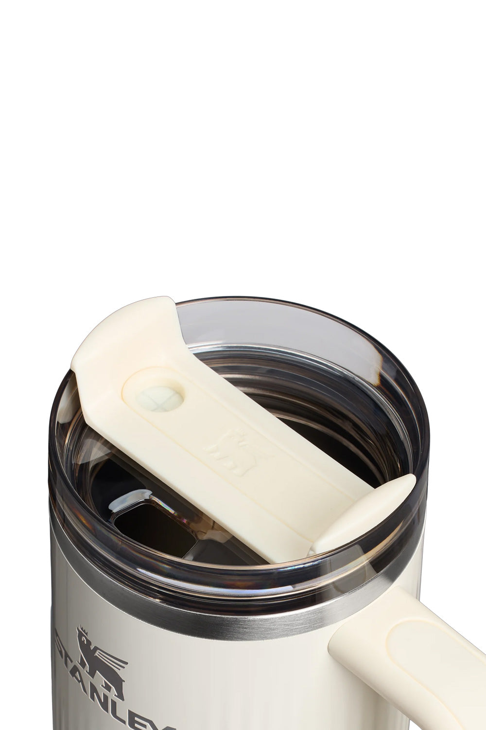 Stanley Quencher H2.0 Fluted 30 oz Tumbler in Cream Gloss