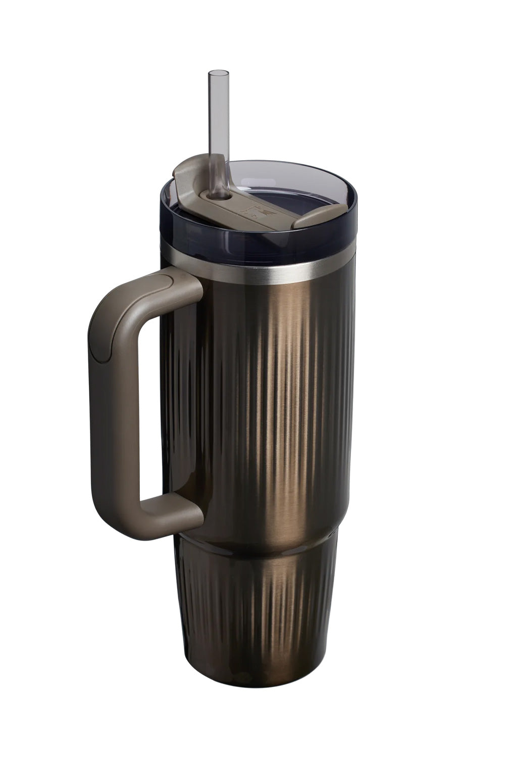 Stanley Quencher H2.0 Fluted 30 oz Tumbler in Gunmetal Shine