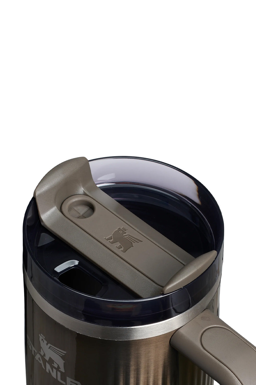 Stanley Quencher H2.0 Fluted 30 oz Tumbler in Gunmetal Shine