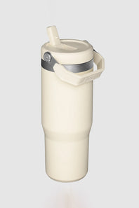 Stanley 30oz IceFlow Flip Straw Tumbler in Cream