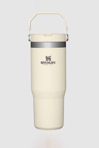 Stanley 30oz IceFlow Flip Straw Tumbler in Cream
