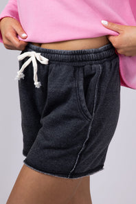 Super Soft Lounge Shorts for Women in Black