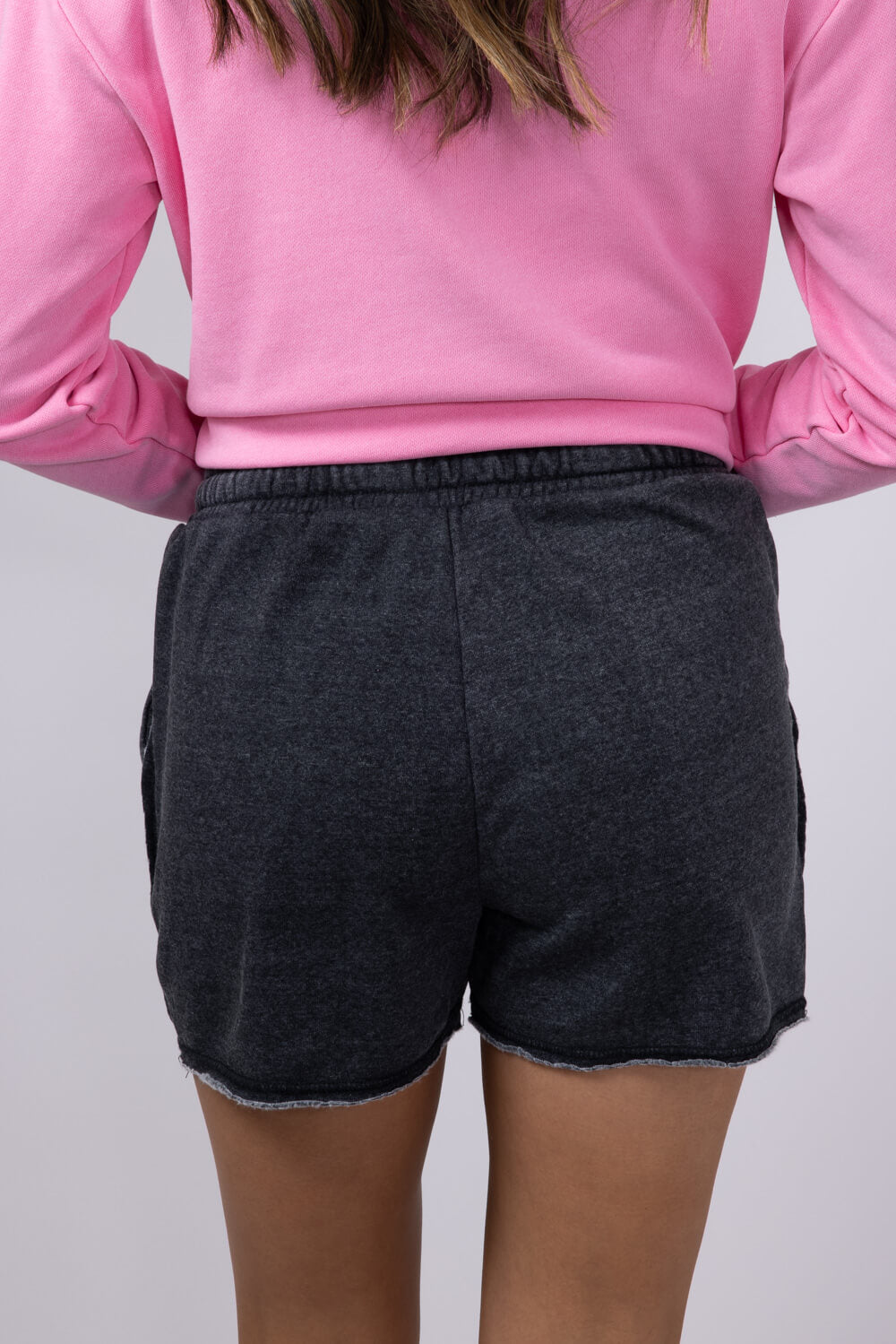 Super Soft Lounge Shorts for Women in Black