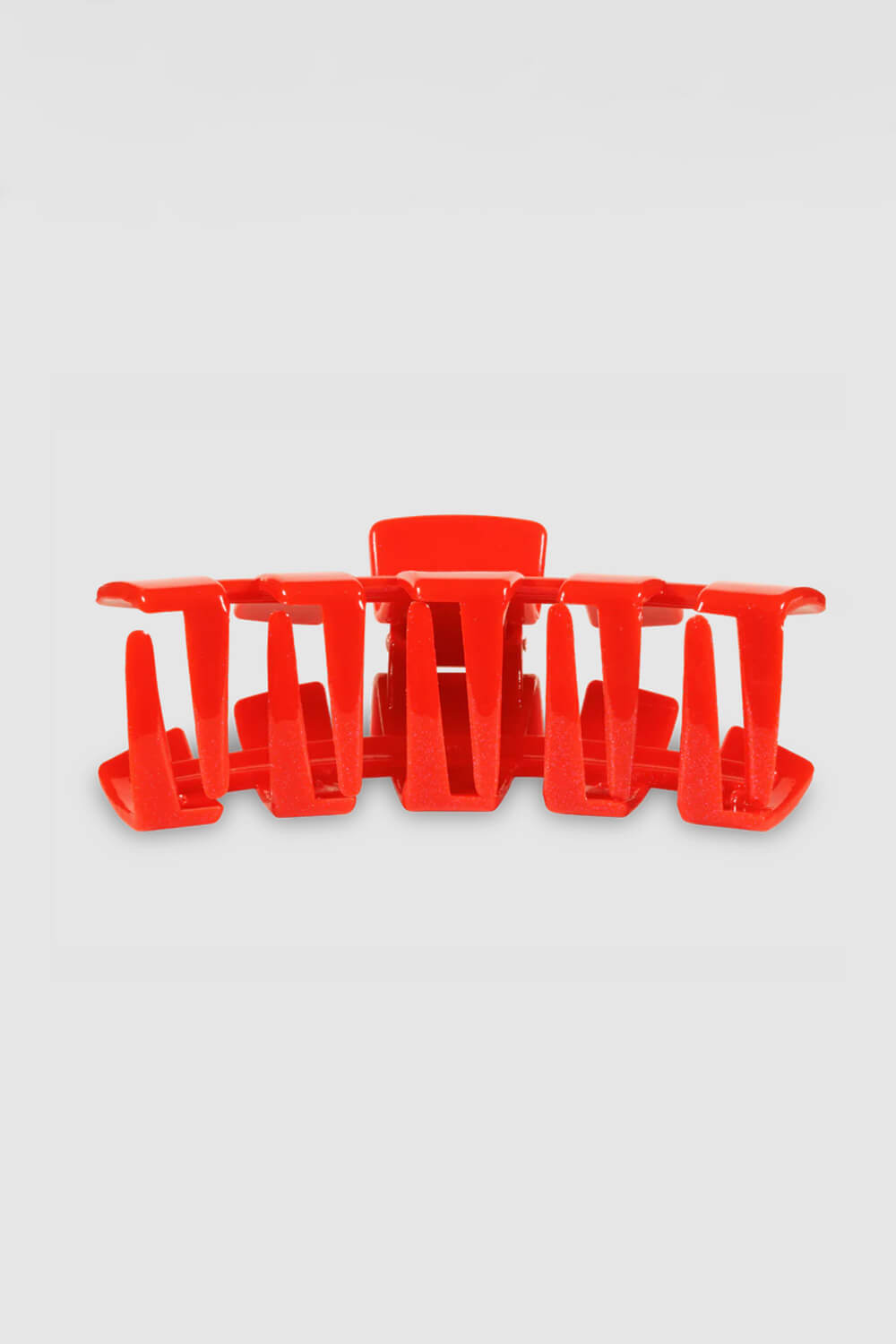 Teleties Large Claw Hair Clip in Rudolph Red 