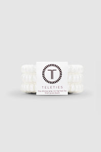 Teleties Small Bands Pack in Coconut White