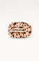 Teleties Small Flat Round Hair Clip in Blonde Tortoise