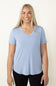 Thread & Supply Recreation T-Shirt for Women in Light Blue