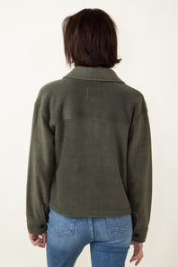Thread and Supply Auria Trucker Jacket in Pine Needle