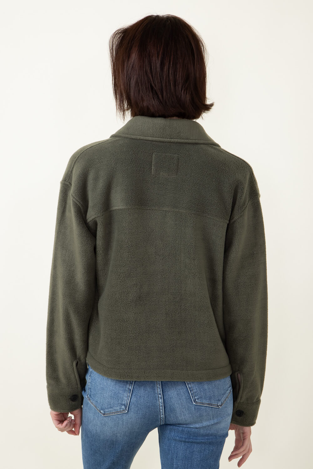 Thread and Supply Auria Trucker Jacket in Pine Needle