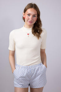 Thread & Supply Bianca Top for Women in Off White