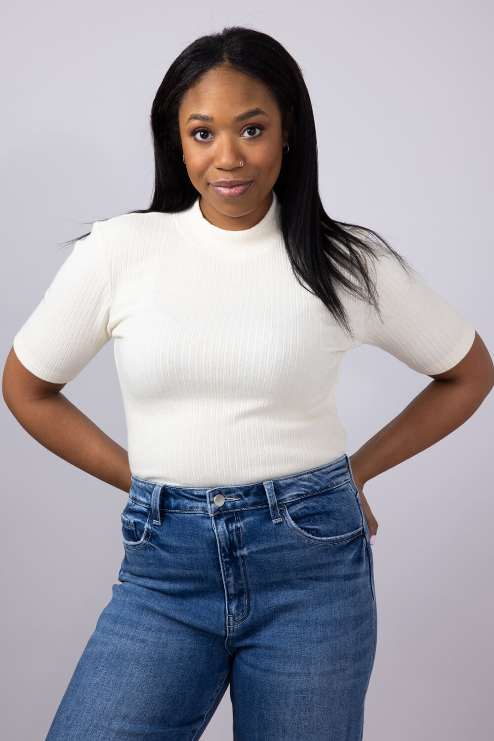 Thread & Supply Bianca Top for Women in Off White