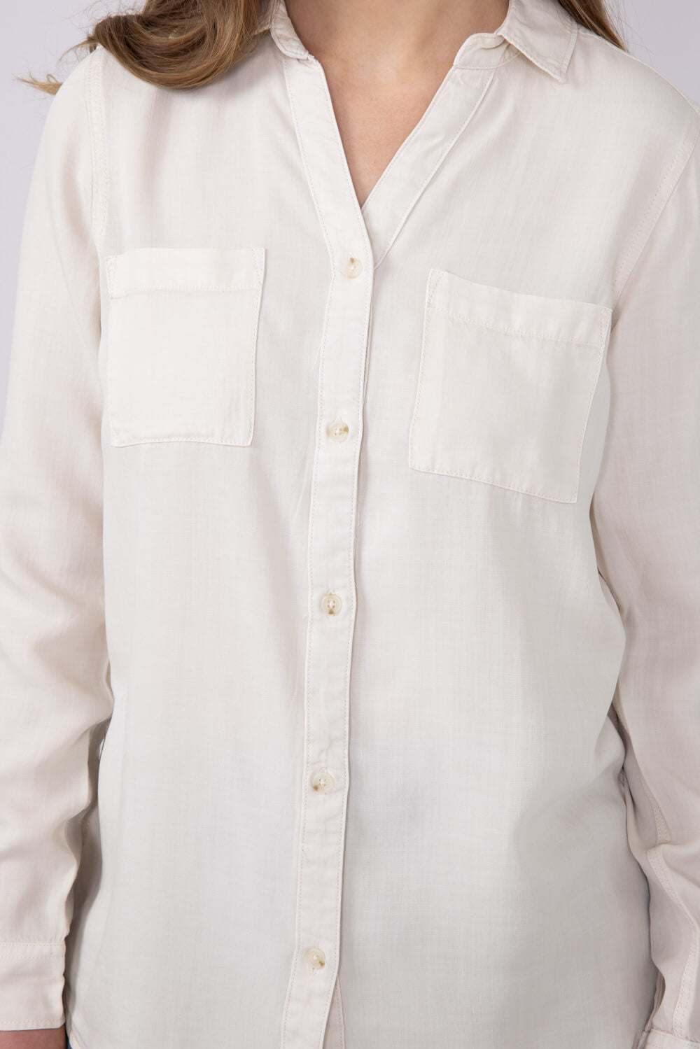 Thread & Supply Ginger Top for Women in Off White
