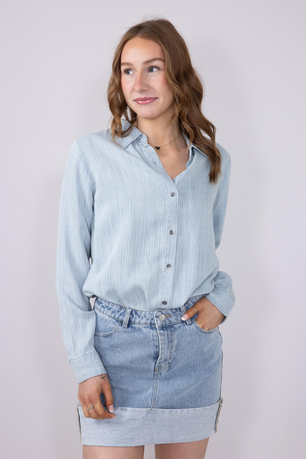 Thread & Supply Grace Top for Women in Blue