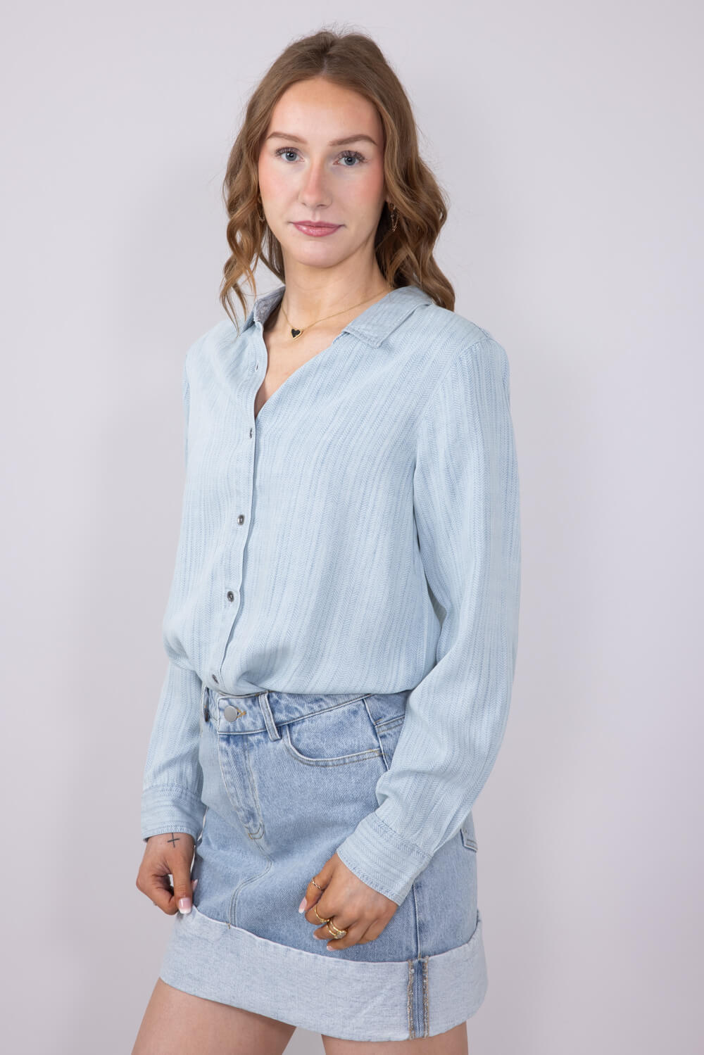 Thread & Supply Grace Top for Women in Blue